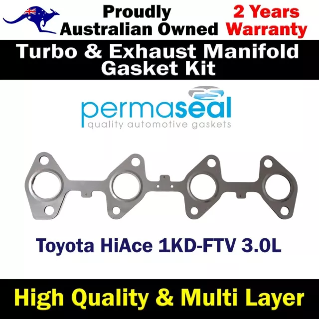 Permaseal Exhaust Manifold Gasket For Toyota HiAce 1KD-FTV 3.0L