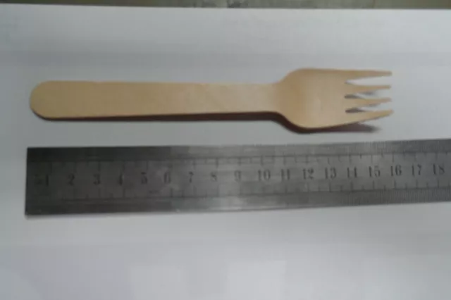 Disposable Wooden Forks Bulk 100 Enviromentally Friendly  Catering | Hyt
