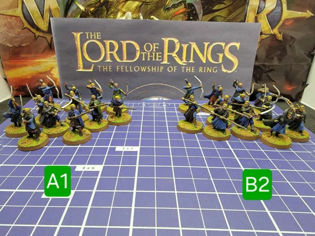 LOTR Wood Elves x12 ProPainted Middle-Earth - Mirkwood Warriors Regiment GW