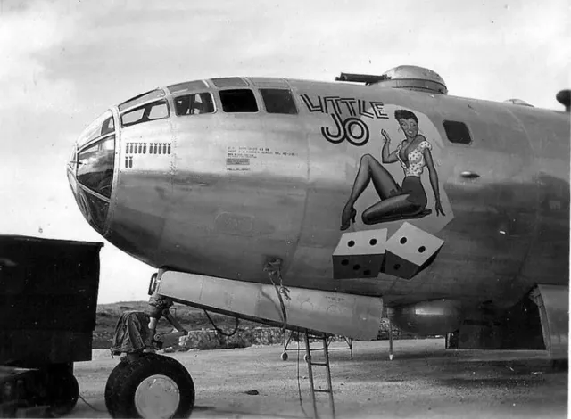 USAAF B29 BOMBER Nose Art Little Jo WW2 WWII 4x6 Re-Print $5.09 - PicClick