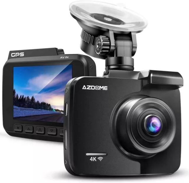 AZDOME 4K 2160P Dash Cam Kamera WiFi GPS Auto DVR Videorecorder Nachtsicht XXX