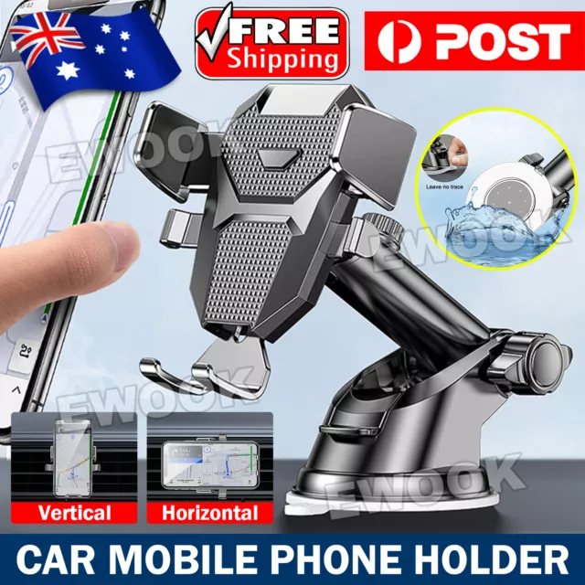 NEW Car Mobile Phone Holder Gravity Dashboard Suction Mount Stand For Universal