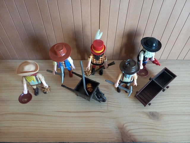 Playmobil 3747 – Chercheurs D'or Western (1987) – Boîte Neuve Scellée Collector