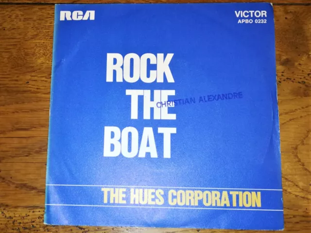 The Hues Corporation - Rock The Beat ( Disque 45 Tours ) - V20 -