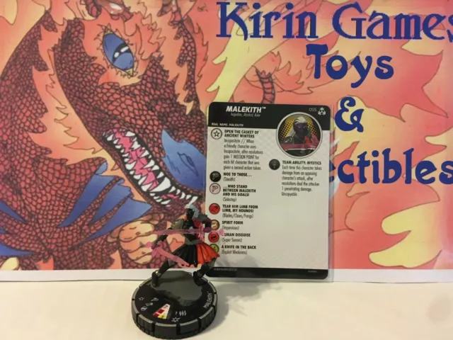 Heroclix Marvel Avengers War of the Realms 055 MALEKITH Super Rare