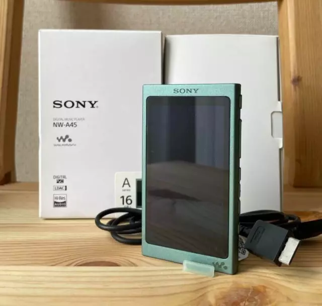 Sony NW-A45 Grüner Bluetooth Hi-Res Digital Media Player. Sprache...