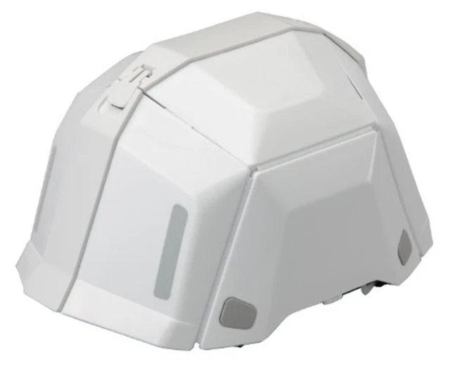 TOYO Safty casco pieghevole Bloom II NO.101 bianco con/tracking # nuovo Giappone