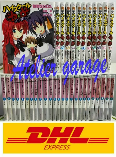 HIGHSCHOOL D X D Manga Comic Complete Set 1-11 HIROJI MISHIMA Book FJ*