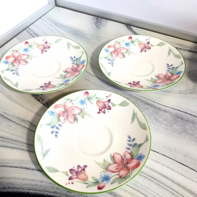 Royal Doulton Expressions Carmel Saucers X 3 Spares