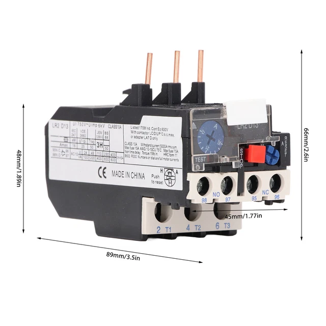 Relè Di Avviamento E Protezione Compressore QP3-15A-G1 – Ricambio Per Frigorifero E Congelatore, Compatibile Con Varie Marche - 2