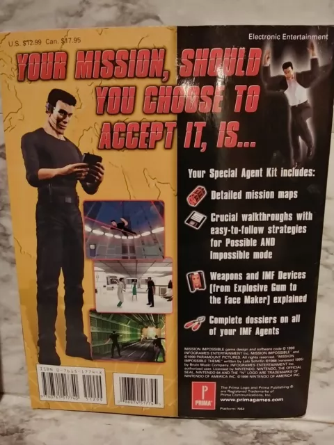 5 Video Game Strategy Guide Kingpin Spyhunter Mission Impossible Socom NeedSpeed 3