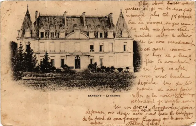CPA AK SANTENY Le Chateau (600329)