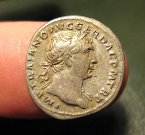 Trajan - Denar - Fortuna -  3,34g