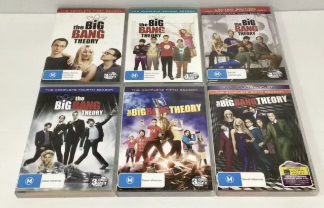 THE BIG BANG Theory Seasons 1 6 DVD Region 4 Free Post 22.98 PicClick AU
