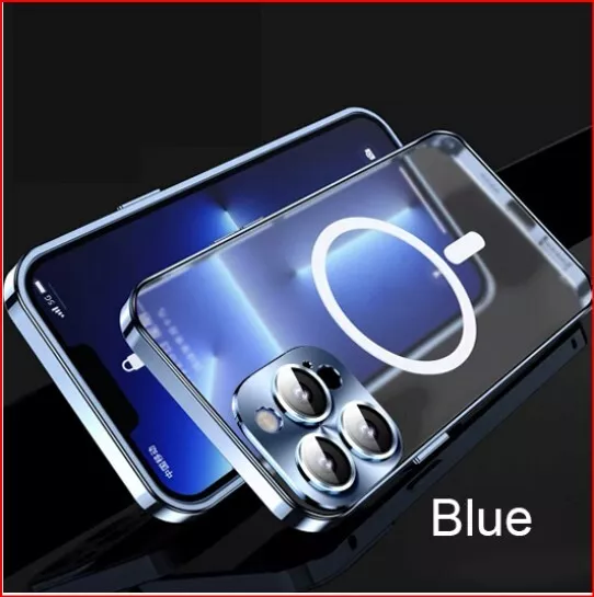 Aluminum Metal Bumper Coque Cover Case For Iphone 15 Pro Max 14 13 12 11 Xr Xs