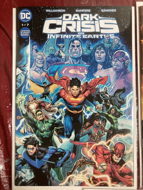 DC Comics Batman/Superman/Nightwing Dark Crisis on Infinite earths lot 1-7