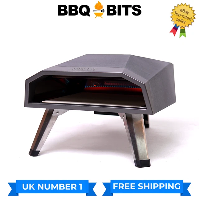 13& PIZZA OVEN Gas Fired Portable Tabletop Garden Grill Top Quality