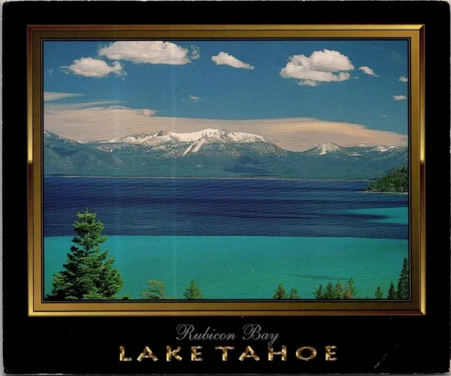 VINTAGE POSTCARD ~ Lake Tahoe, CA - RUBICON BAY