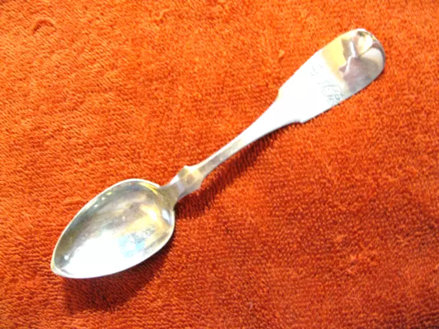 Coin Silver Spoon D.P. SMYTH, Wilmington Delaware 1859