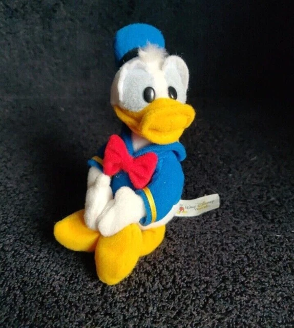 VINTAGE DONALD DUCK Plush Soft Toy Disneyland Walt Disney World 1970's ...
