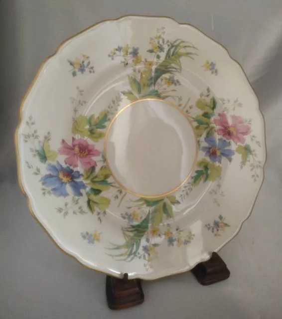 Vintage THOMAS IVORY Bavaria Germany LADY HAMILTON Scalloped Salad Plate (7.5")