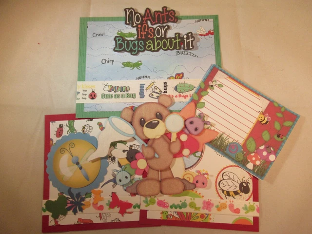 Juego De Alfombrillas De Página Sin Hormigas, Ifs O Insectos Al Respecto De Papel 3D Pie De Recortes
