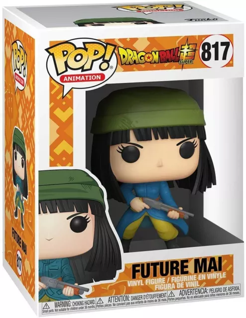 Dragon Ball Super Future Nunca Pop Animación #817 Vinyl Figura Funko