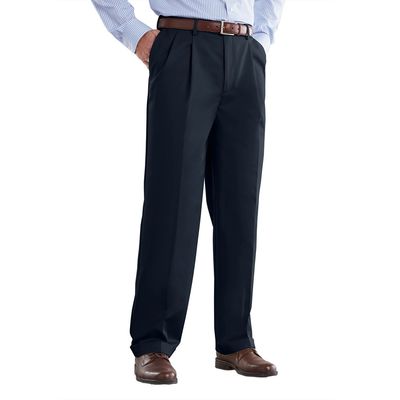 New Croft & Barrow Men Classic-Fit Pleated Microfiber Dress Pants Size 36-40 $55