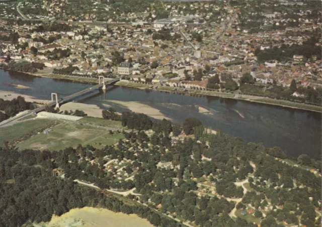 *44925 cpm 58 Cosne sur Loire - aerial view