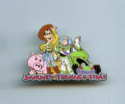 Disney Journey Through Time Toy Story Hamm RC Woody Buzz Lightyear LE Pin