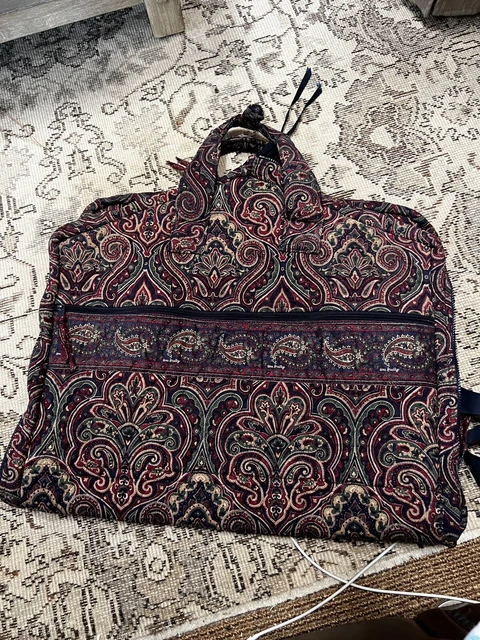 Vintage Vera Bradley Retired Medallion Hanging Garment Bag
