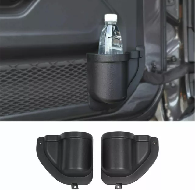 Door Pocket Front Door Storage Box Net for 2018+ Jeep Wrangler JL JT Accessories