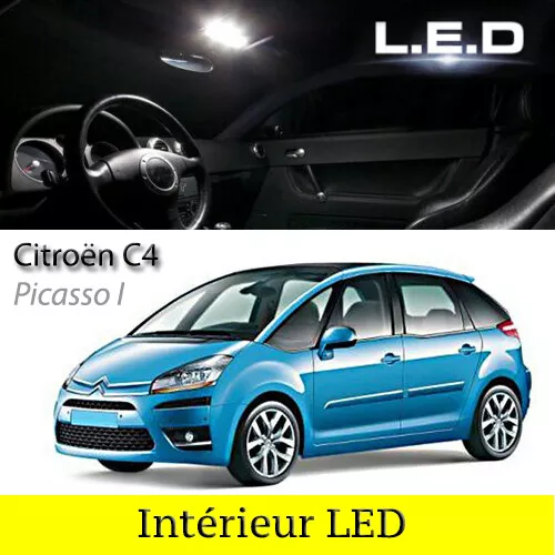 Kit ampoules à LED pour l'éclairage intérieur blanc Citroen C4 Picasso