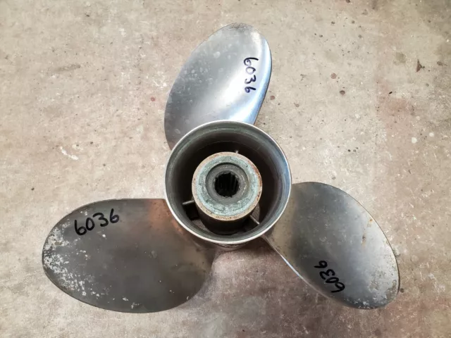 Counter 13 1/4" X 15P Honda Ss Propeller, 08M60-Zw7-B00, Mercury Yamaha, P6036