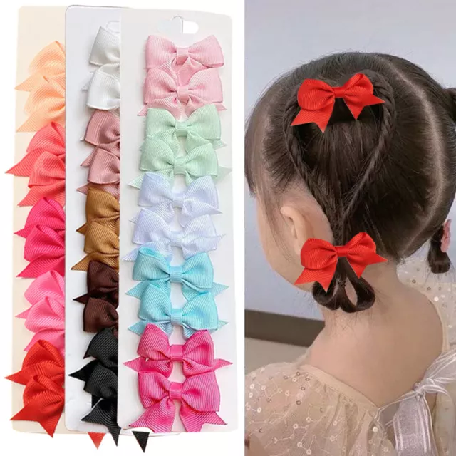 Pince À Cheveux Avec Nœud Papillon Pour Bébé Fille 10 Pièces Accessoires 》