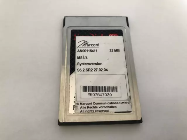 Tarjeta PC SANDISK 32 MB grado industrial