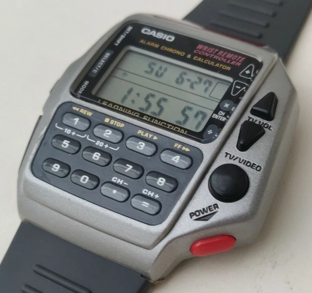 MONTRE T L COMMANDE TV Casio CMD 40 1174 neuve batt bracelet