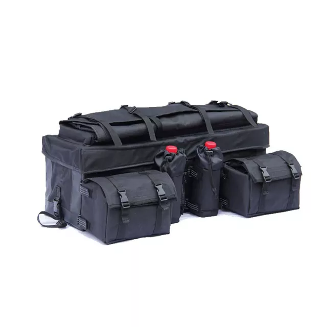 Sacoche arrière pour Quad ATV Bagtecs QB2 Top Case Coffre semi rigide noir