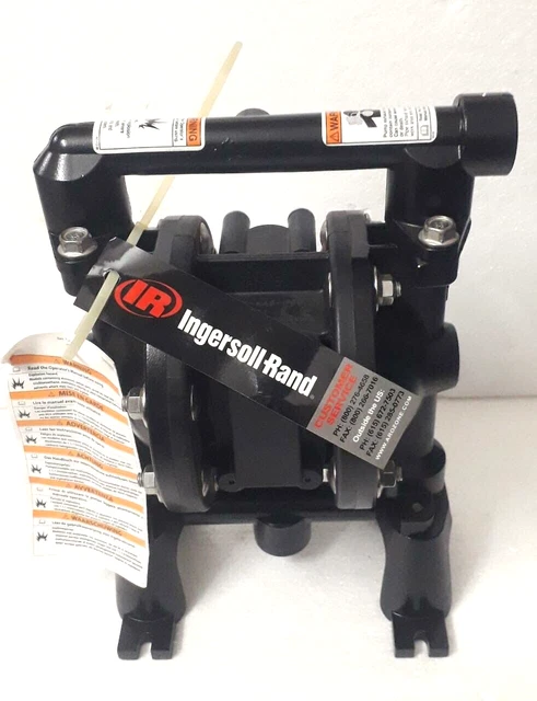 ARO Doppio Diaframma Pompa, Alluminio, 1/2 PD05P-AAS-PGG Nuovo
