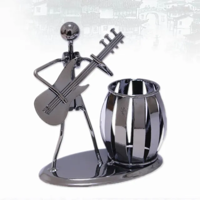 Metal Art Crafts Desktop Model Decoration Iron Pen Holder Pen Container