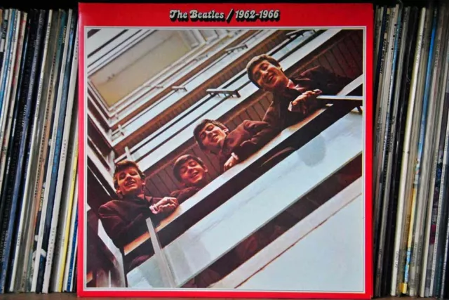 The Beatles 1962-1966 Compilation Red LP Album Cover Photograph Picture Print