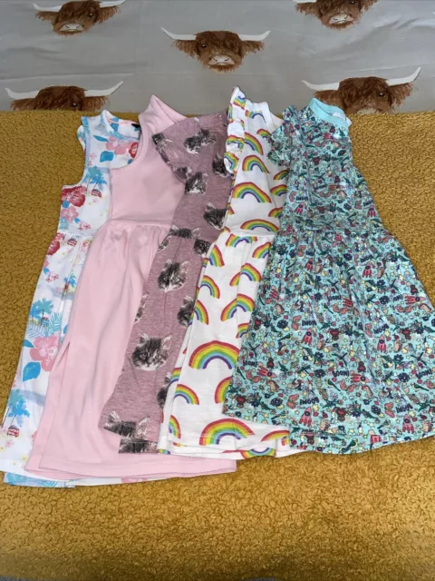 girls dresses bundle 5-6 years Next, George ASDA