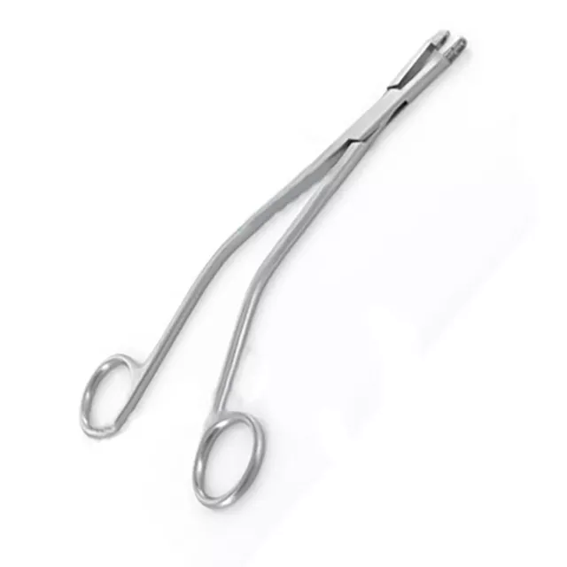 SCHUBERT Uterine Biopsy Forceps 8-1/2" Curved Gyn & Obs. Surgical Instruments