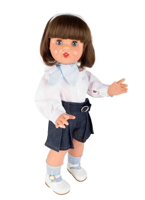 fotografia de niña con muñeca mariquita perez, - Acheter Vêtements et accessoires de poupées espagnoles classiques sur todocoleccion