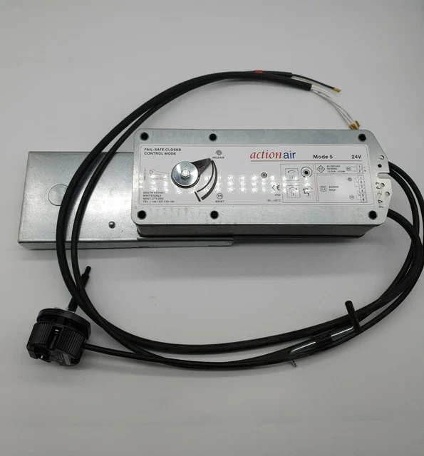 ACTIONAIR ACTION AIR RAM2-AA-24-1 MODE 5 24V ACTUATOR SMOKE DAMPER New ...