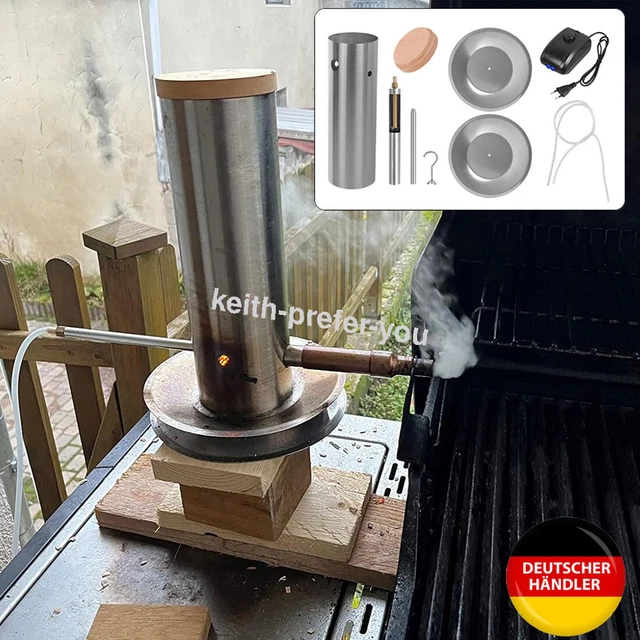 Kaltrauchgenerator Aus Edelstahl, Rauchgenerator Mi Produktbild-Vorschau 8