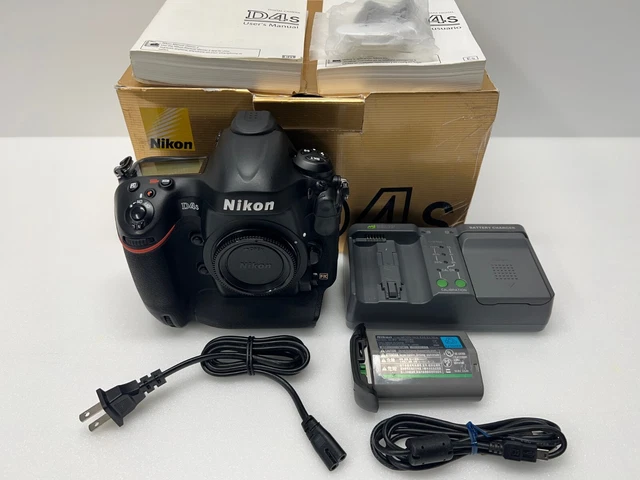 Nikon D D4S 16.2MP Digital SLR Camera - Black (Body Only)  420K SHUTTER COUNT