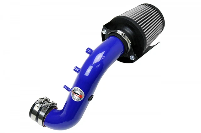HPS Blue Shortram Air Intake Kit   Heat Shield K20 EP3 Short Ram SRI 827-121BL