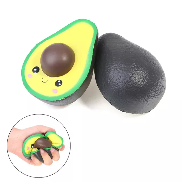 1PCS Kawaii Soft Avocado Antistress Toys Slow Rising Stress Relief Funny T_FE