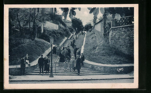 CPA Le Perreux-sur-Marne, Les Cent Marche